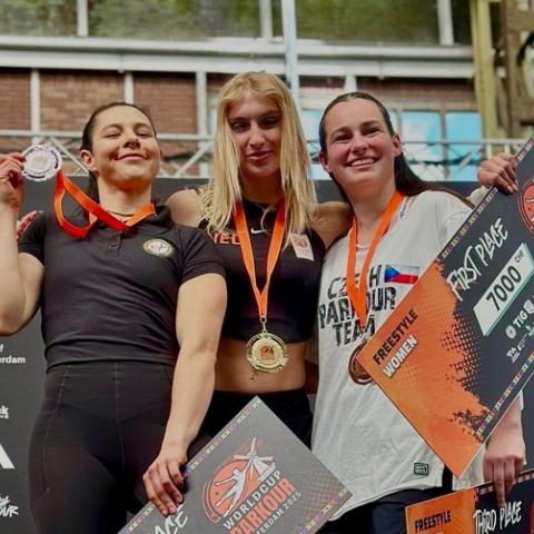 Copa del Mundo de Parkour en Ámsterdam 