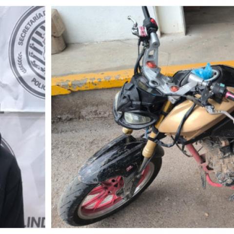 moto robada 