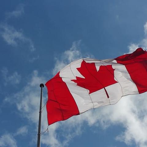 Bandera de Canadá 