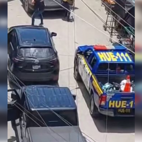 Policías chiapanecos en Guatemala 