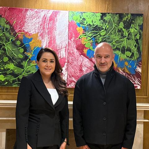Tere Jiménez y Jesús Esteva 