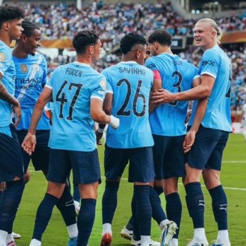 Man City 5-2 Juventus