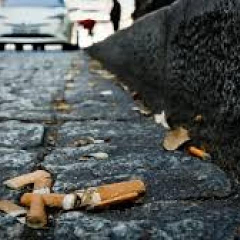 Colillas de cigarro 