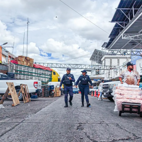 Operativo de seguridad en el Agropecuario 