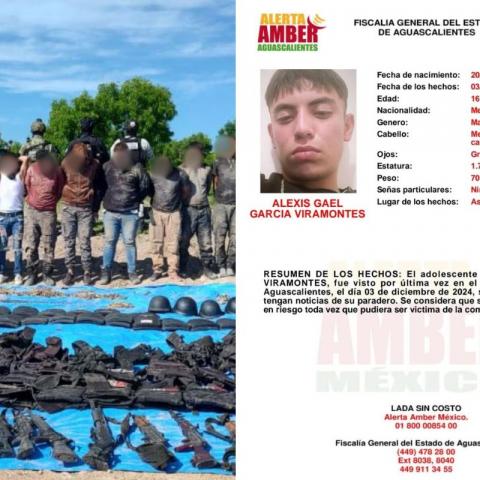 Madre buscadora reconoce a menor de edad desaparecido entre detenidos en campamento armado de Rincón