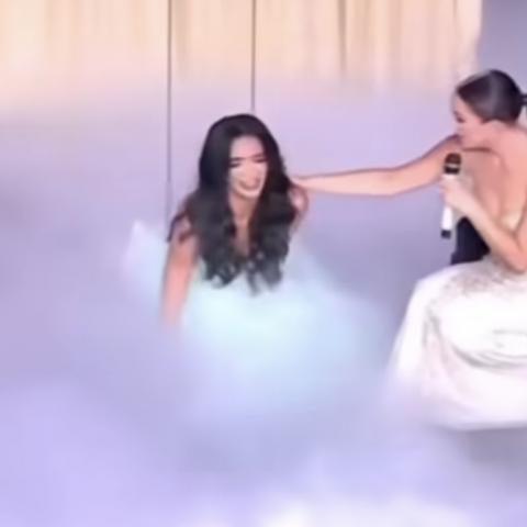 Participante de reality de belleza sufre accidente al tratar de cumplir un reto 