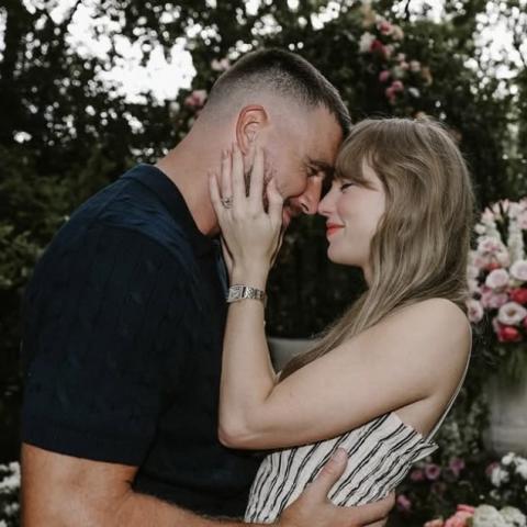 Taylor Swift y Travis Kelce anuncian su compromiso 