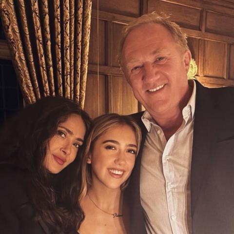 Salma Hayek celebra el cumpleaños 18 de su hija Valentina Paloma 