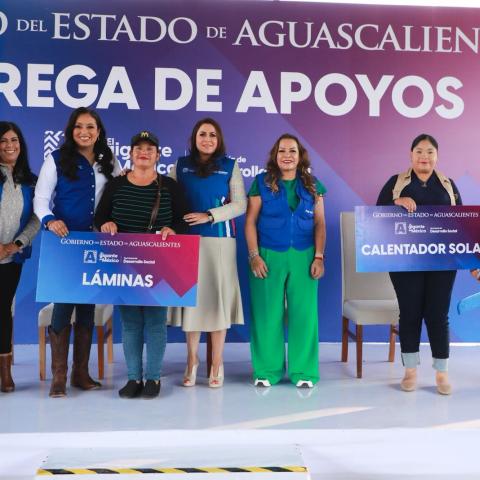 Entregan de apoyos 
