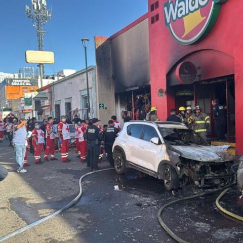 Identifican a 21 de los 23 fallecidos en incendio en Sonora