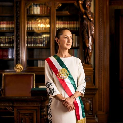 Sondeo ubica a Sheinbaum como la mandataria con mayor aprobación en América Latina