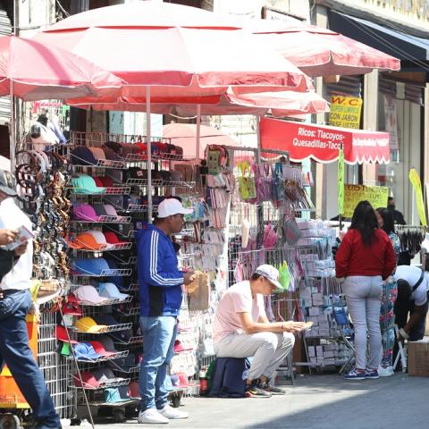 Vendedores del Centro