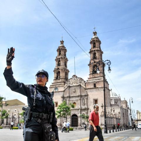 Policía vial
