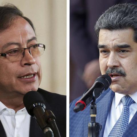 Petro y Maduro