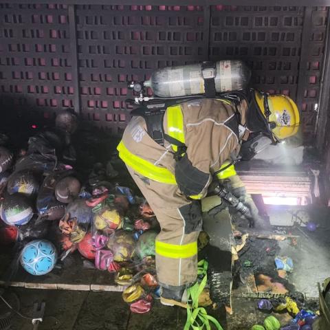 bodega incendio 