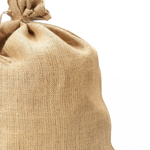 Bolsa de yute 