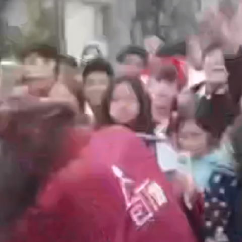 Riña entre estudiantes de secundaria