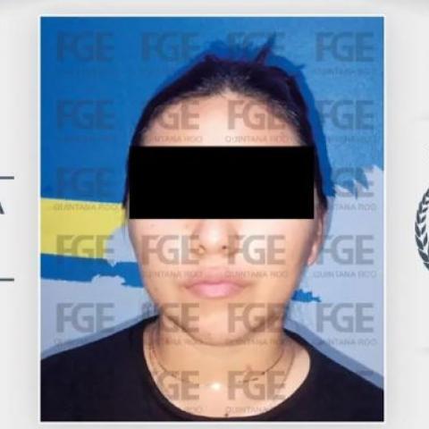 Mujer detenida 