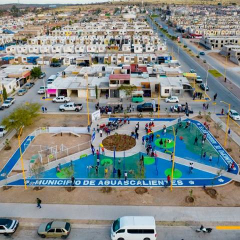 Parque en Paseos del Sur