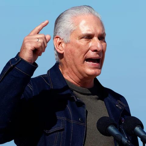 Presidente de Cuba responde a Trump: "nadie nos dicta qué hacer"