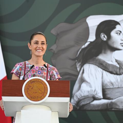 “Es parte de su manera de comunicar": Sheinbaum responde a las amenazas de Trump