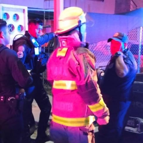 Vecinos del Fracc Viñedos del Sur fueron los encargados de reportar a los servicios de emergencia 