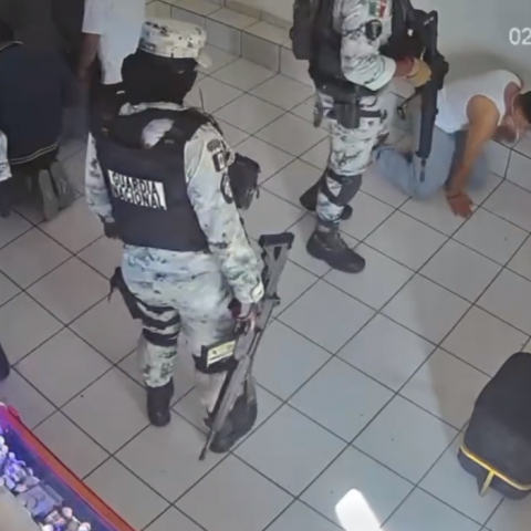 Presunto abuso de autoridad de la Guardia Nacional en Aguascalientes 