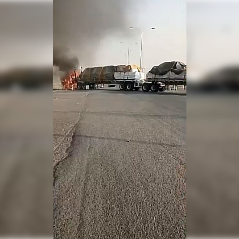 Quema de transporte