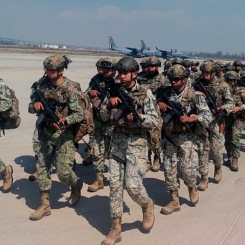 Envían a más de mil militares a Sinaloa para localizar a 10 mineros secuestrados