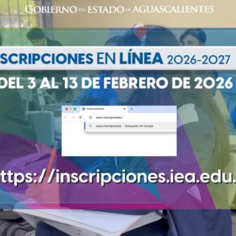 INSCRIPCIONES EN LÍNEA 