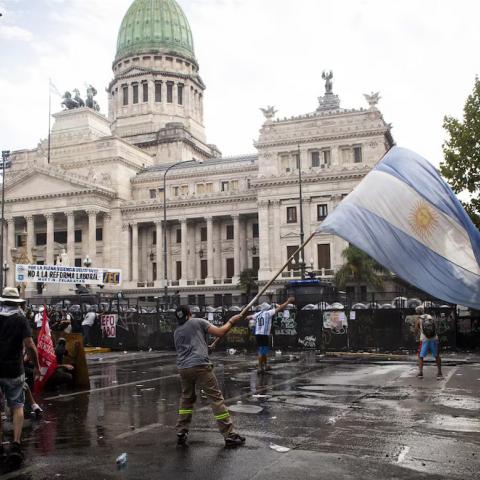 Huelga en Argentina por reforma laboral