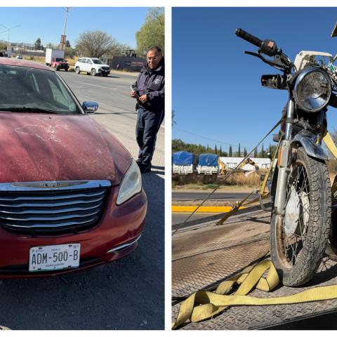 Motociclista muerto
