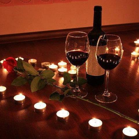 cena romántica 