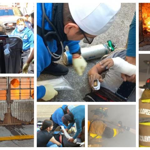 Incendio domicilio