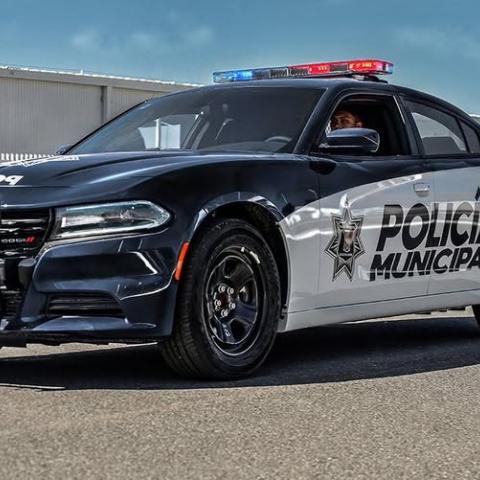 Patrullas de la policía municipal de Aguascalientes 