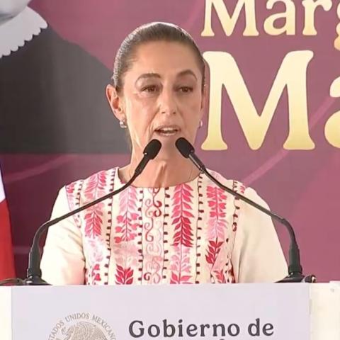 Claudia Sheinbaum defiende proyecto de reforma electoral