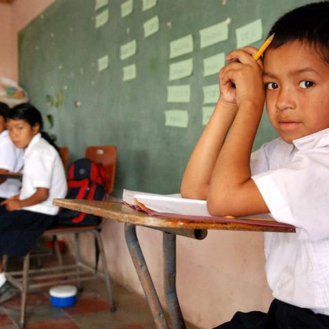 Hijos de mujeres refugiadas