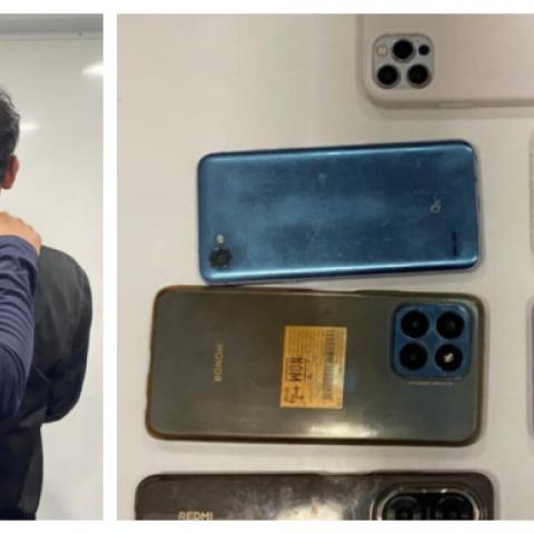 ladrón celulares 