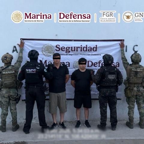 "Chapitos" detenidos 