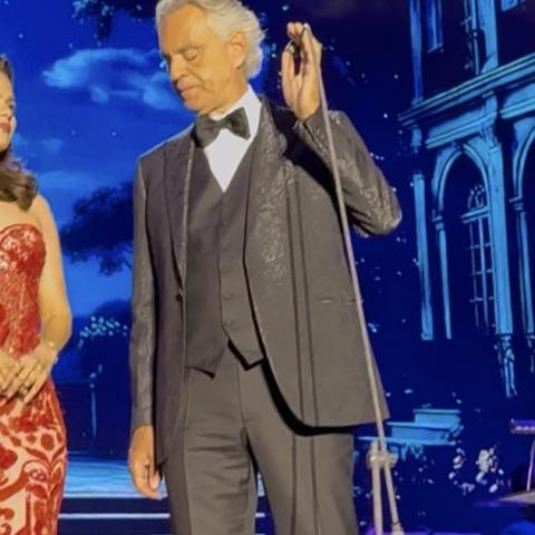 Un noche que quedará en nuestra memoria: Andrea Bocelli en la Feria de San Marcos 2026