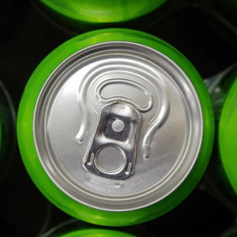 Latas de aluminio 