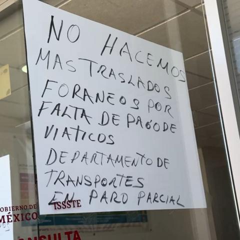 Traslados foráneos 