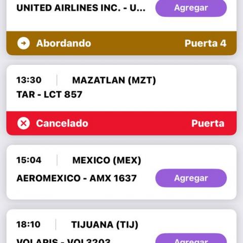 cancelación 
