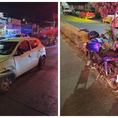 motociclista herido