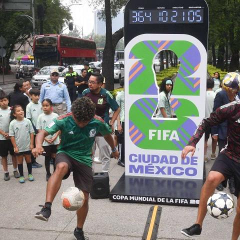 Fan fest del mundial de Futbol