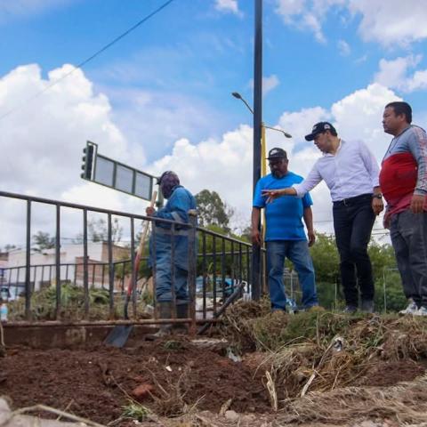 Encabeza Leo Montañez limpieza intensiva de caimanes y alcantarillas