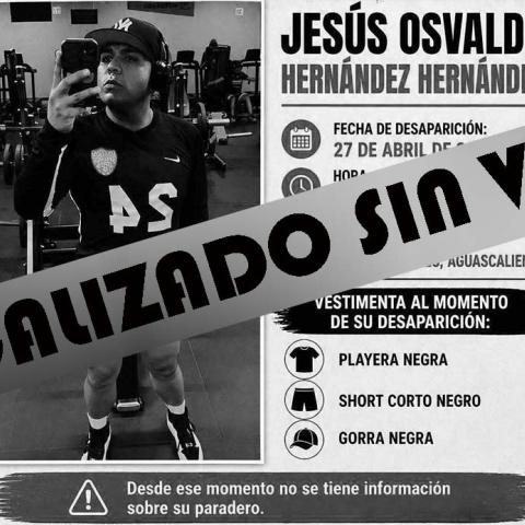 El cuerpo de Jesús Osvaldo fue hallado en la colonia San Ignacio; presentaba signos de descomposición