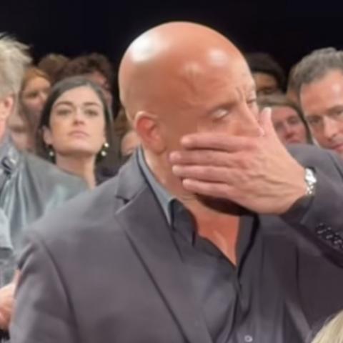 Vin Diesel rompe en llanto al recordar a Paul Walker en el Festival de Cannes