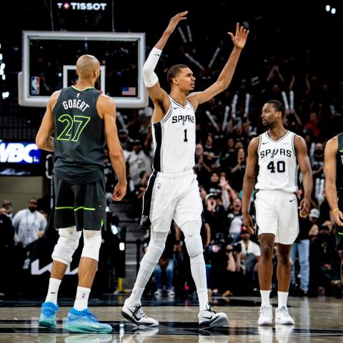 spurs vs timberwolves 2026 playoffs