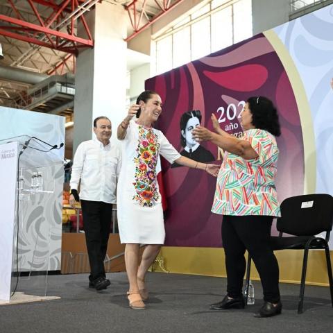 Claudia Sheibaum en Sonora 